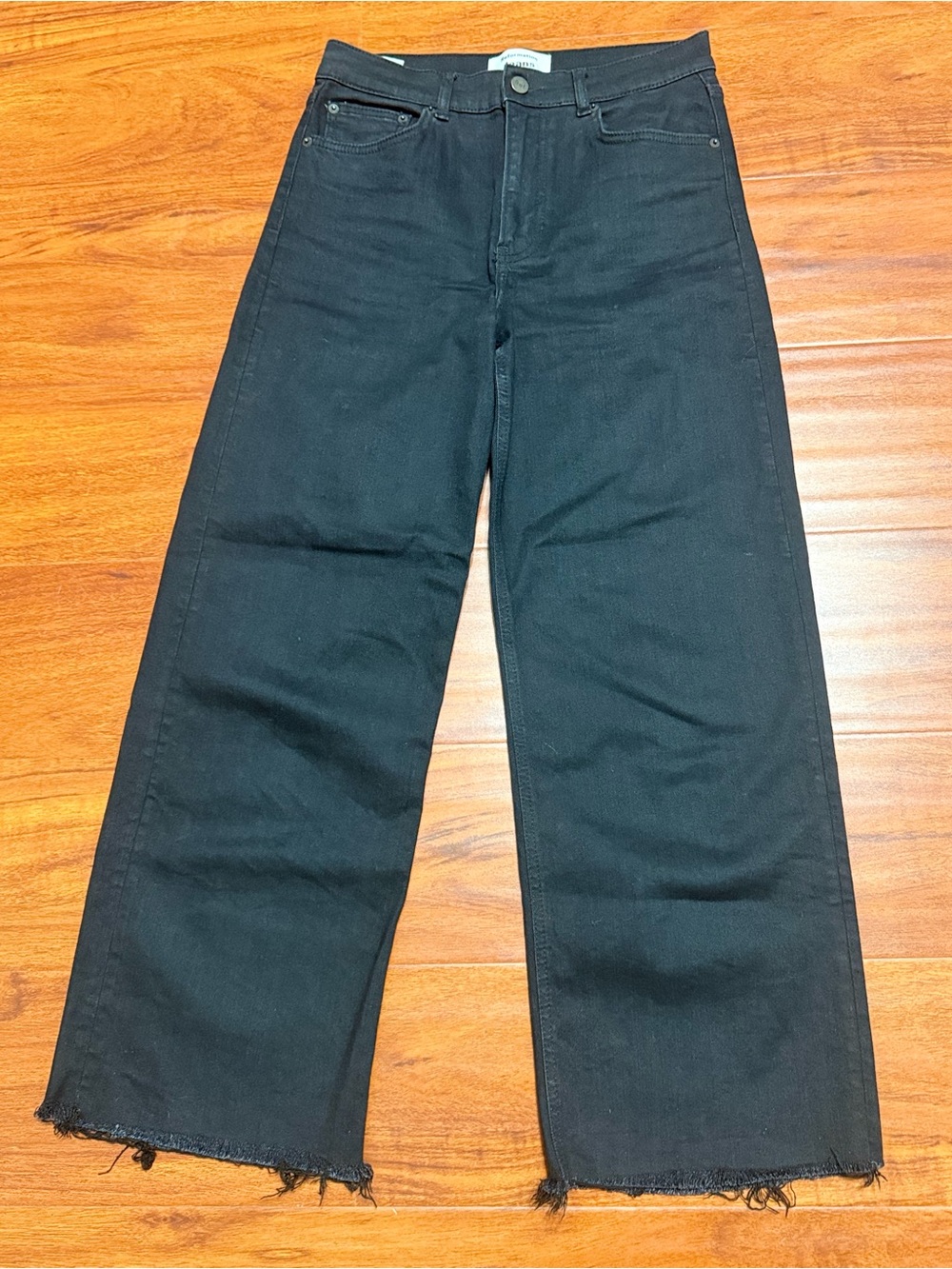 Reformation Black Jeans - Slim High-Rise Denim